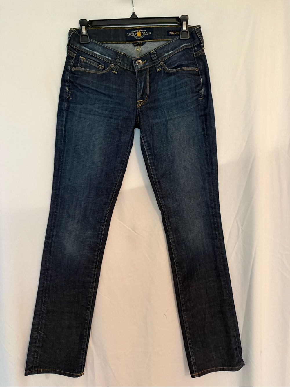 Lucky Brand Women's Dark Wash Straight Leg Jeans